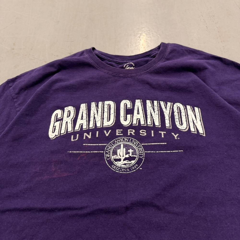 Grand Canyon University GCU Antelopes Purple T Shirt Mens 2XL Gear For Sports - Picture 4 of 11